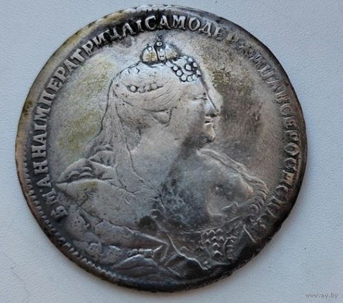 1 рубль 1738 Анна Иоанновна