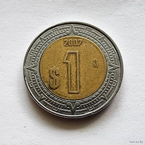 Мексика 1 песо, 2007