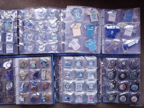 Брелков коллекция футбольного Динамо-Минск.