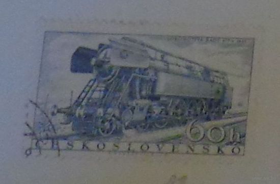 Паровоз.  Чехословакия. Дата выпуска:1956-11-09