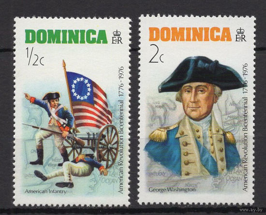 Доминика 1976** Американская революция