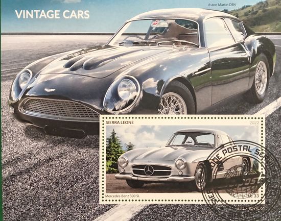 Сьерра Леоне 2022. Классические автомобили. Блок