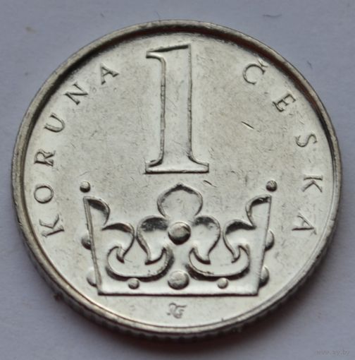 Чехия, 1 крона 2008 г.