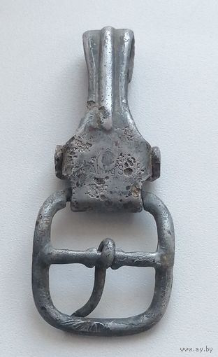 КАРАБИН - ЗАЦЕП (КЛЕЙМО) С ПРЯЖКОЙ ВОЕННОГО СНАРЯЖЕНИЯ ВЕРМАХТА ВРЕМЕН ВМВ!!! СТАРТ С РУБЛЯ БЕЗ МЦ!!!