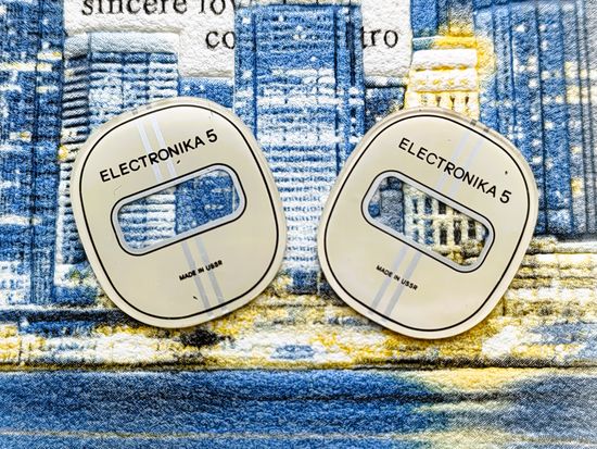 Стекло (стекломаска) для часов Электроника-5 (СССР, экспортный вариант, Electronika 5, USSR), #5
