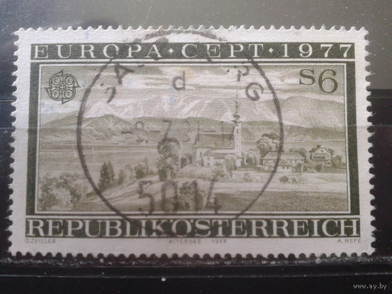 Австрия 1977 Европа, ландшафты