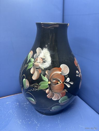Ваза кувшин керамика ручная роспись