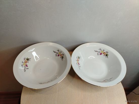 Все лоты с 1 Рубля. 2 Солатных тарелки. Колтиз. ГДР. 70-е гг.