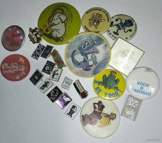 Знак, значки, детство, много