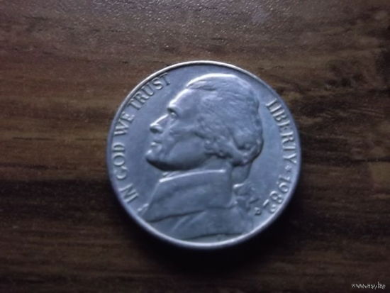 США 5 cents 1982 d