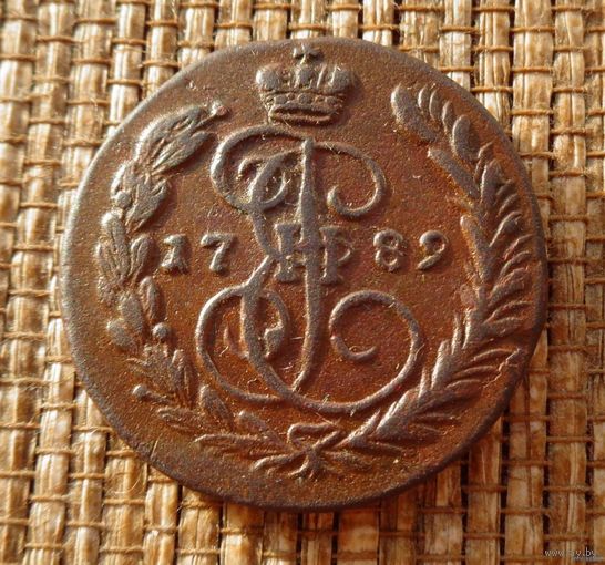 ТОРГ! 1 копейка 1789! Состояние! Екатерина II ВОЗМОЖЕН ОБМЕН!
