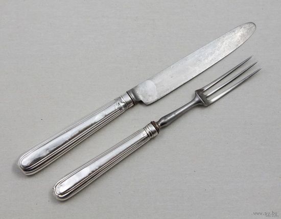 3- Англия. 1812 год. Антикварный набор... Серебро-925пр.  РЕДКОСТЬ !!!