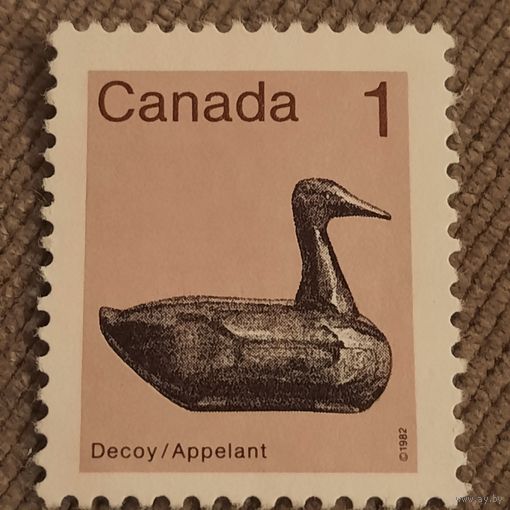 Канада 1982. Искусство. Decoy. Applelant