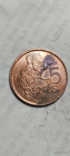 Тринидад и Тобаго 5 цент 2008