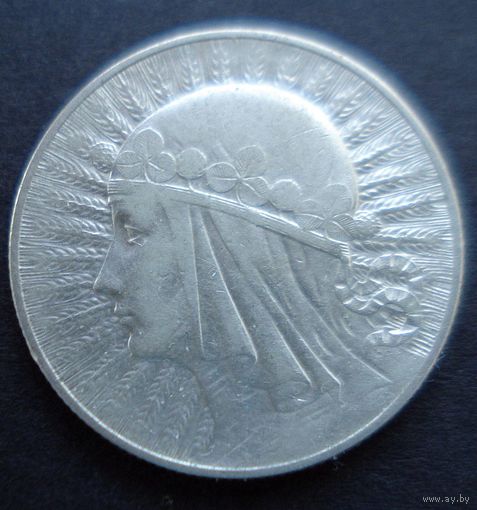 5 злотых 1933 год.