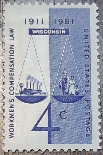 1961  Закон о компенсации работникам  США