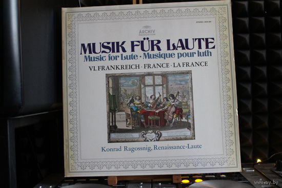 Konrad Ragossnig - Musik Fur Laute, VI. Frankreich (1976, Vinyl)