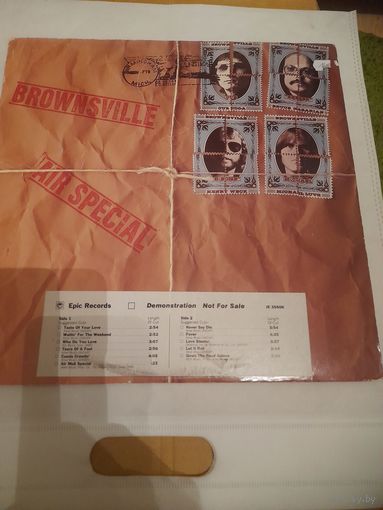 BROWNSVILLE  "AIR SPECIAL" 1978 LP USA EPIC JE35606 NM/NM