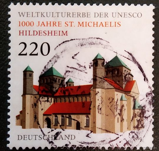 Марка Германия 2010 год 1000 лет церкви Св.Михаила