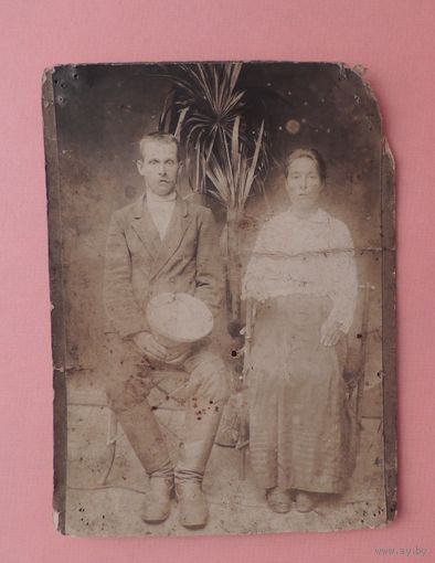 Фото кабинет-портрет "Семья", до 1917 г.