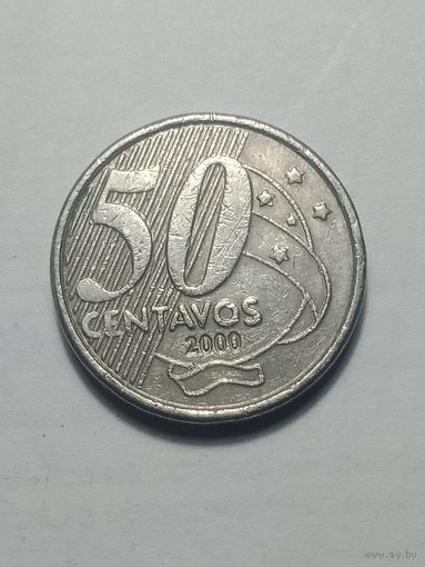 Бразилия 50 сентаво 2000 года .