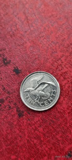 Барбадос 10 цент 2005