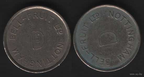 Bell-Fruit LTd Nottinham (D) -- Bell-Fruit LTd Nottinham (D) (18,6мм2,75гр) (f1