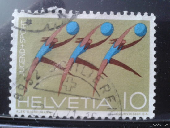 Швейцария 1971 Художественная гимнастика