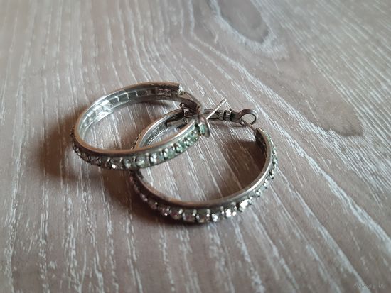 Серьги винтажные