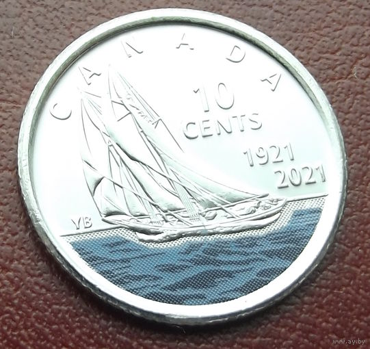 Канада. 10 центов 2021