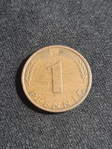 Германия 1 пфенниг 1976 F