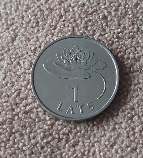 Латвия 1 лат, 2008 Лилия UNC