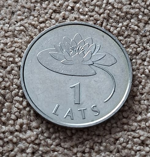 Латвия 1 лат, 2008 Лилия