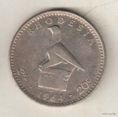 Родезия 2 шиллинг 1964