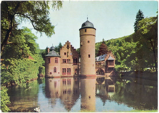 Открытка, Европа, ХХ в. Чистая.
