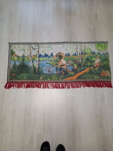 Коврик Рыболка СССР