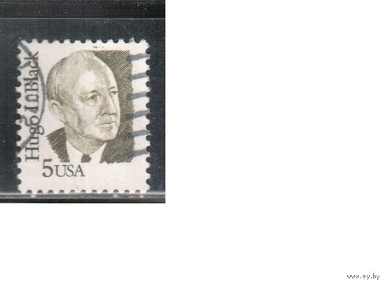 США-1986, (Мих.1789),  гаш., Стандарт, Личности,  Прокурор, (одиночка)