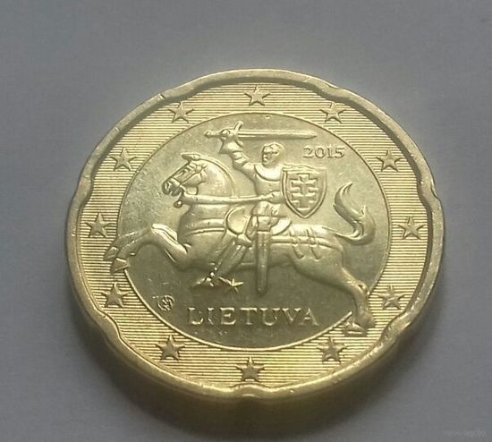 20 евроцентов, Литва 2015 г.