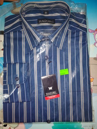 СОРОЧКА ВЕРХНЯЯ МУЖСКАЯ. НОВАЯ. РАЗМЕР : 39.