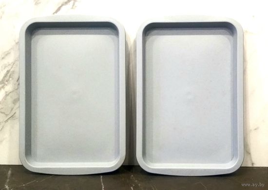 Подносы * ВысокоПрочный ПолиПропилен * 29.3 на 19.3 см * Высота Бортика 2 см