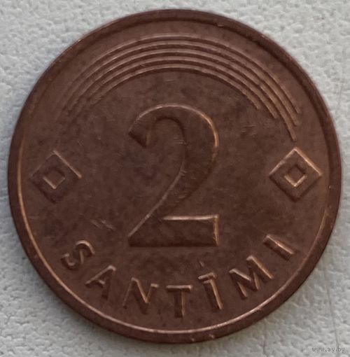 Латвия 2 сантима 1992 г.