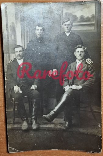 1920-е Открыточный формат шляхта типажи ретро фото