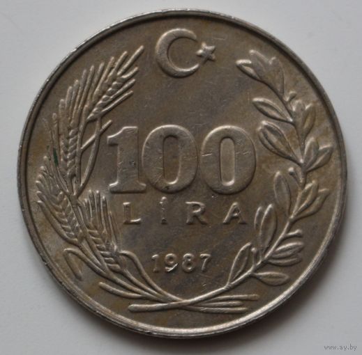 Турция, 100 лир, 1987 год, VF