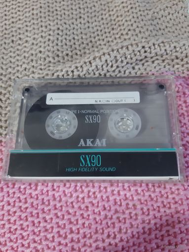 Кассета  AKAI SX90.  Romantic collection.