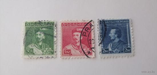 Чехословакия 1932. 100-летие со дня рождения Мирослава Тырша (1832-1884)