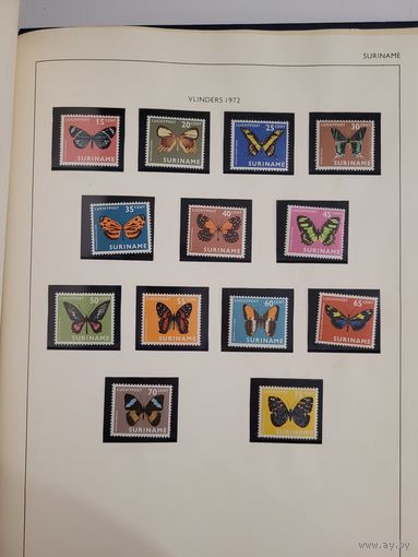 Суринам (Нидерланды). Хронология за 1964-1975 в альбоме Importa mnh**