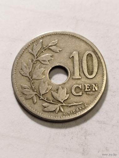 Бельгия 10 сентим 1905
