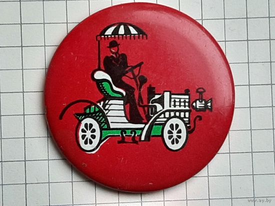 Значок Ретро-Транспорт Made in USSR, NORMA.