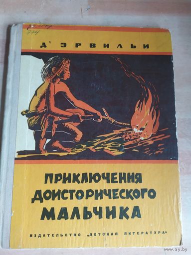 Эрнест Д'Эрвильи Приключения доисторического мальчика\040
