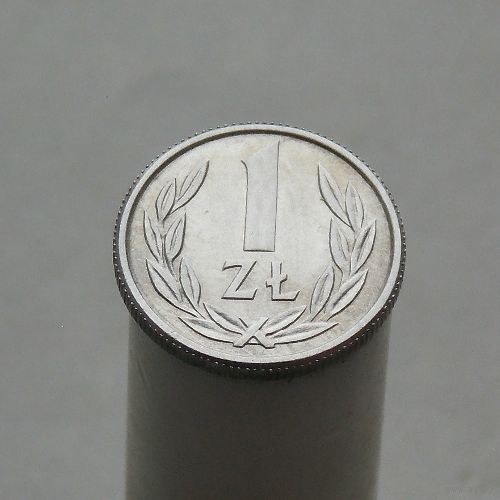 Польша 1 злотый 1989